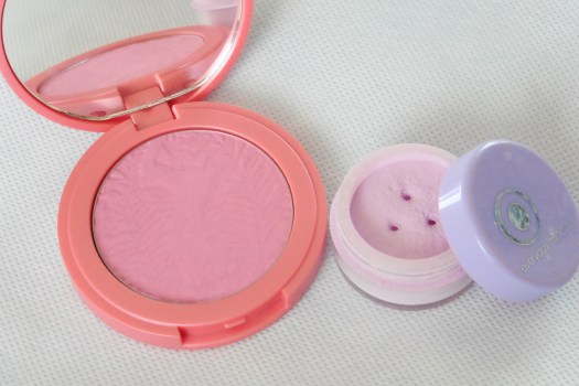 01 Tarte Dollface and Everday Minerals Anytime Blush