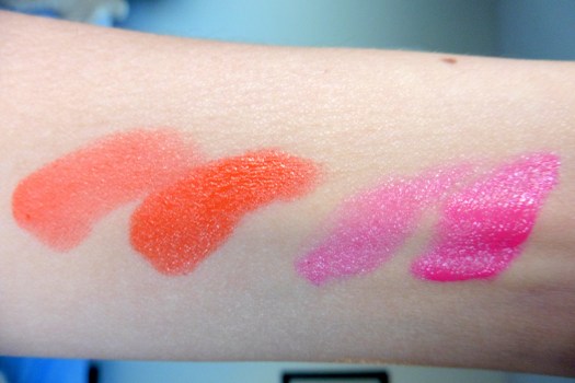 03 Laneige Serum Intense Lipstick YR25 LR07 Swatches