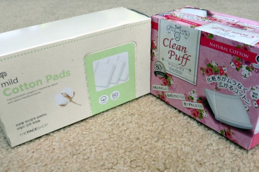 03 The Face Shop Mild Cotton Pads Cotton Labo Clean Puff