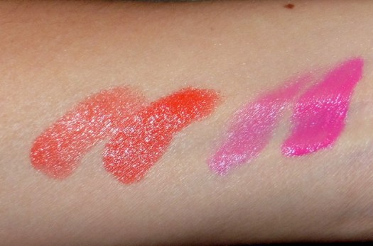 04 Laneige Serum Intense Lipstick YR25 LR07 Swatches