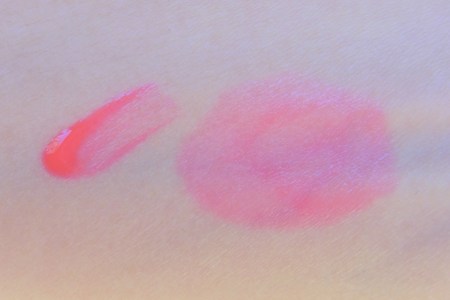 04 TonyMoly Kiss Lover Live Tint #1 Live Pink Swatch - Shade