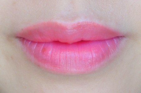 07 TonyMoly Kiss Lover Live Tint #1 Live Pink Review-After two layers
