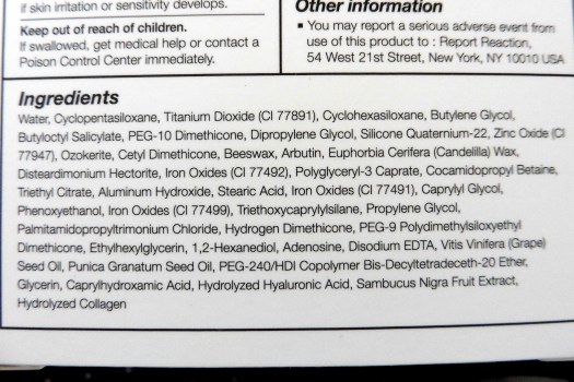 08 Dr Jart Bounce Beauty Balm Ingredients