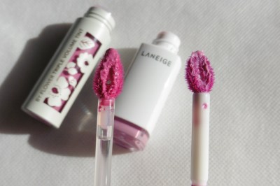 05 Nature Republic By Flower Triple Volume Tint 03 Lilac Comparison Laneige Water Drop Tint Orchid Violet