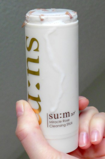05 sum37 Miracle Rose Cleansing Stick Review