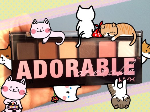 01 NYX Adorable Shadow Palette Review