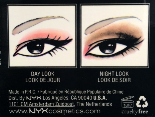 04 NYX Adorable Shadow Palette Review