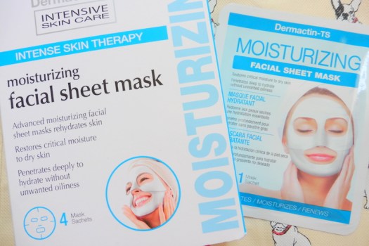 01 Dermactin-TS Moisturizing Facial Sheet Mask Review