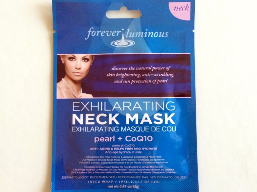 01 Forever Luminous Exhilarating Neck Mask Review