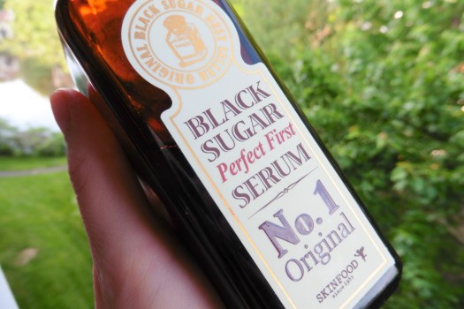 01 Skinfood Black Sugar Perfect First Serum Review