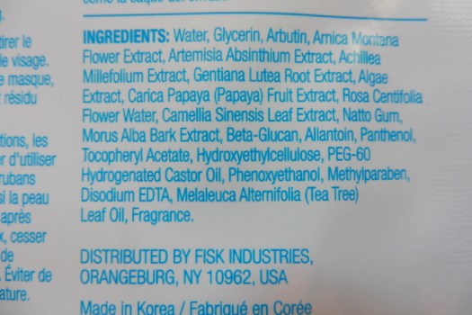 03 Dermactin-TS Moisturizing Facial Sheet Mask Review