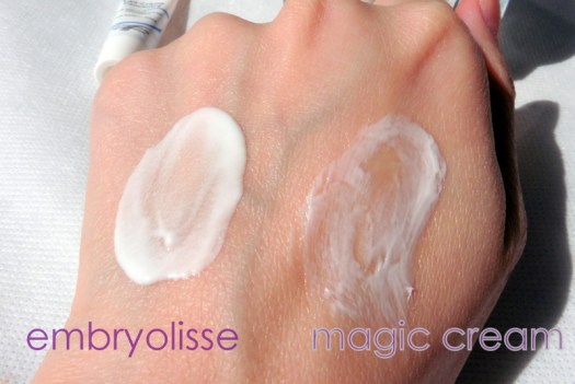 02 Embryolisse compare Charlotte Tilbury Magic Cream