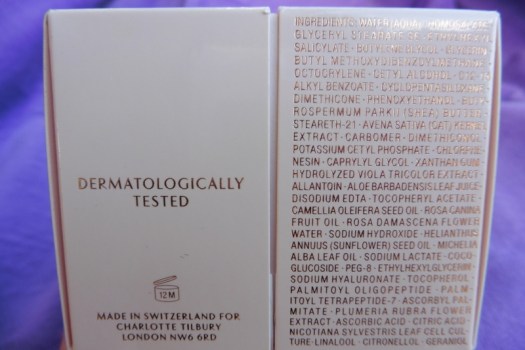 05 Charlotte Tilbury Magic Cream Ingredients