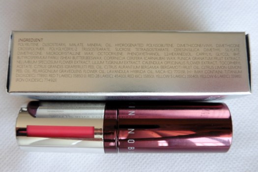 10 NoTS Lip Alive Color Mousse Ingredients