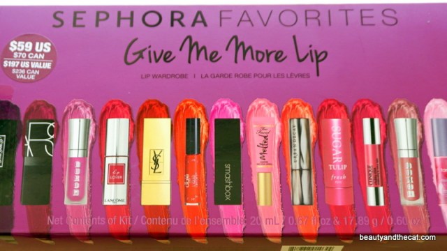 01 Sephora Favorites Give Me More Lip Review 2015