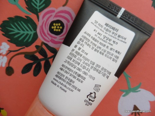 03 Peripera Ah Much Real My Cushion Blusher Pleased Pink Review