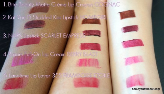 09 Sephora Favorites Give Me More Lip Swatches 2015 01-05