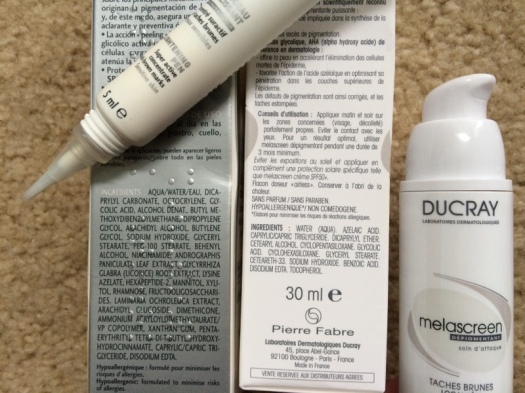 13 Bioderma White Objective Ducray Melsacreen Depigmentant Ingredients