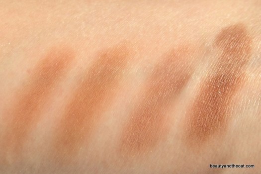 06 NYX Highlight Contour Pro Palette Swatches