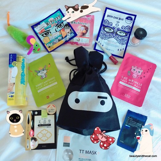 SNP Rabbit Whitening Cat Wrinkle Sheet Mask Review 02