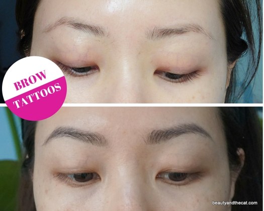 01 Brow Tattoo Before and After
