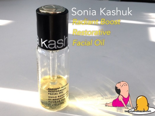 01 Sonia Kashuk Radiant Boost Restorative Facial Oil Review