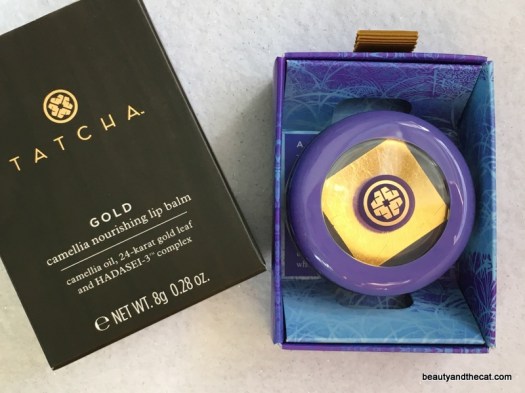 01 Tatcha Gold Camellia Nourishing Lip Balm Review