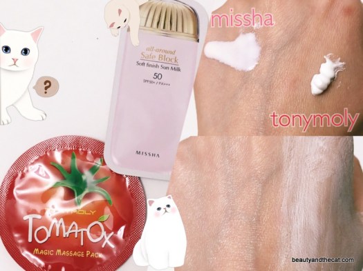 17 Missha Sun Milk TonyMoly Tomatox Review