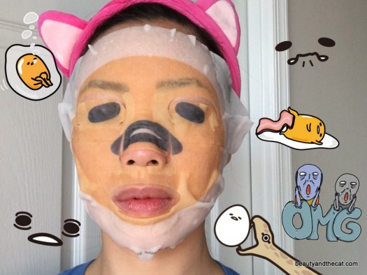 12 Gudetama Narikiri Face Pack Review