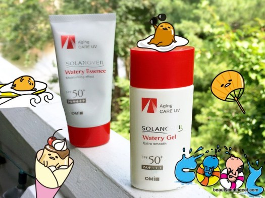 01 Solanoveil Watery Essence Watery Gel Review