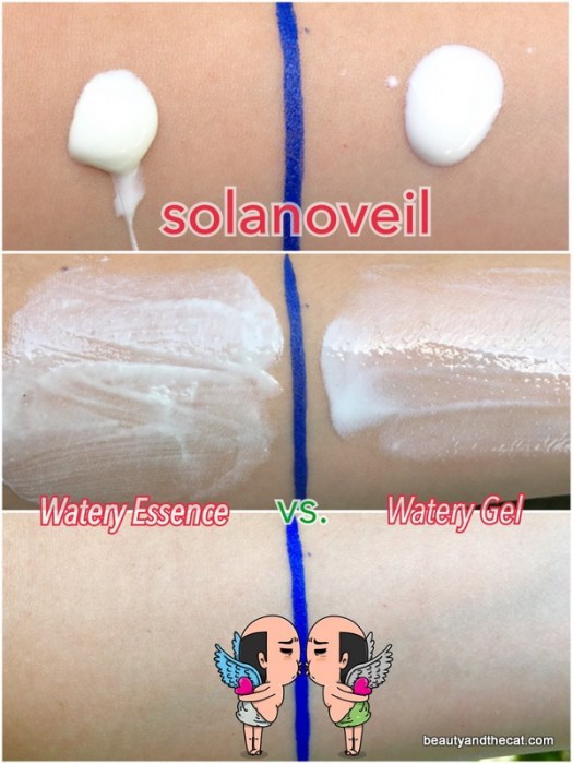 02 Solanoveil Watery Gel Watery Essence Review